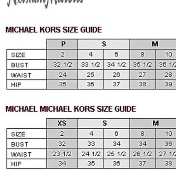 MICHAEL Michael Kors Smoked Shirred Hem Top Size 2 - Picture 7 of 7